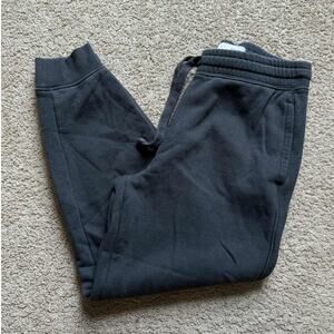 Old Navy Cotton Blend Pull On Drawstring Waist Jogger Pants Gray Men's Size Med